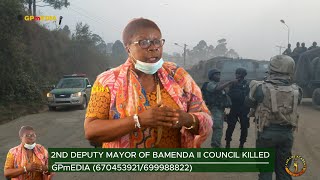 BAMENDA II COUNCIL 2ND DEPUTY MAYOR KILLED [upl. by Noryak]