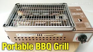 Portable BBQ Grill  Unboxing [upl. by Hnamik]