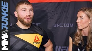 Ion Cutelaba plans to celebrate UFC Fight Night 110 victory with family for whom he does everything [upl. by Deryl]