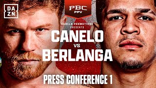 CANELO ALVAREZ VS EDGAR BERLANGA NEW YORK CITY PRESS CONFERNCE LIVESTREAM [upl. by Hungarian474]