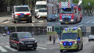 FullConrol Orgaandonatie sanquin politie brandweer amp ambulances met spoed in Rotterdam [upl. by Gratianna]