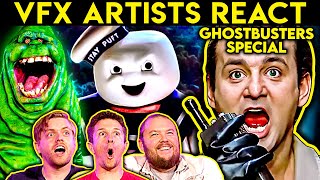 VFX Artists React to Bad amp Great GHOSTBUSTERS CGi [upl. by Sivie]