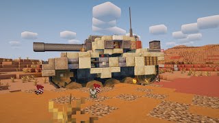 minecraft tank ambushed [upl. by Lertram]