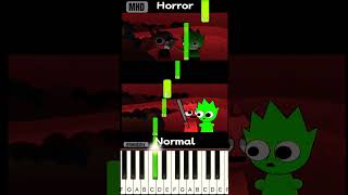 Sky’s drawing  Normal or Horror sonaextra  Piano Tutorial [upl. by Stark]