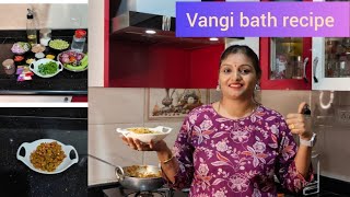 Mini Vlog  15Vangi bath recipe 211124 Thursday Vlog😜😜 [upl. by Byrom]