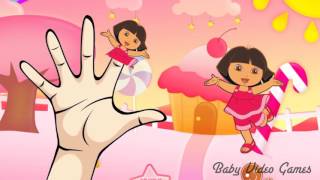 Dora Nursery Rhyme for Children Finger Family Preschool Songs [upl. by Acino]