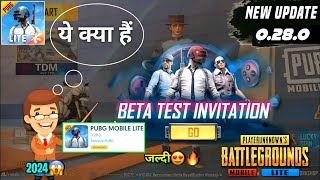 😱Pubg Lite 0280🤯 New Beta Test Update Download 2024  Pubg Mobile Lite 0280 Beta Update 2024 🔥 [upl. by Acimak]