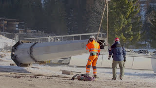 NEW CHAIRLIFT Catinaccio Rosengarten chapter 3 [upl. by Alset385]