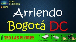 💲350 Apartamento LAS FLORES 🔥13872  Arriendo Bogotá DC [upl. by Willman424]