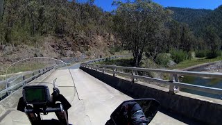 Paddys River Elliott Way to Cabramurra on Suzuki DL1050XT [upl. by Nnylyahs428]