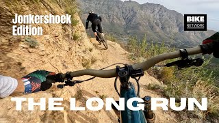 Snake spotting and riding the wild Armageddon Trail in Jonkershoek Stellenbosch  The Long Run [upl. by Yaniv558]