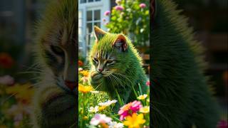 Cute Grass Cat Videos ❤️😺 65 catvideos catlover cat grass shorts [upl. by Mast]