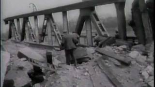 Rhine Barrier Smashed 1945 [upl. by Figge]