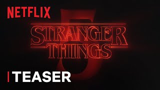 Stranger Things 5  Title Teaser  Netflix India [upl. by Saum258]