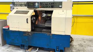 TORNIO GOODWAY GCL  2L CNC FANUC [upl. by Eveline307]