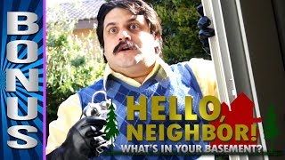 HELLO NEIGHBOR Behind the Scenes of quotWhats In Your Basementquot [upl. by Wira]