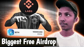 🔥Backed By Binance Lab Airdrop  claim 10K Airdrop  Turns Your 0 into 2000 by farming AirDrop [upl. by Almita]