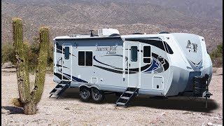 Quick Tour of The New Arctic Fox 25W Travel Trailer [upl. by Pomeroy179]