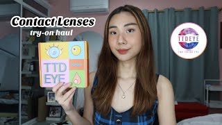 Natural Contact Lenses TryOn Haul ft TTDEYE  Life Update 👁  Misaki Otani [upl. by Swords]