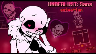 Underlust Sans ANIMATION [upl. by Rustie]