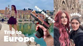 VLOG  new gun photo shoot bts trip to Europe ✈️ [upl. by Atisor]