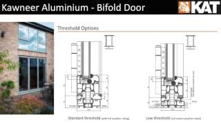 Kawneer Aluminium Bifold Door [upl. by Lennard]