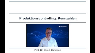 Produktionscontrolling Kennzahlen BWL [upl. by Niamjneb]