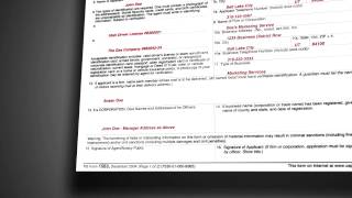 Filling out the Application for Delivery of Mail through Agent  USPS 1583 form [upl. by Fiden]