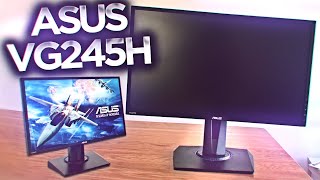 MONITOR ASUS VG245H 1ms  PERFECTO PARA CONSOLAS Y PC REVIEW [upl. by Anasor]