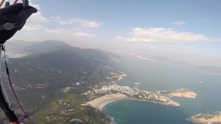 Paragliding Hong Kong 香港 パラグライダー [upl. by Monro924]