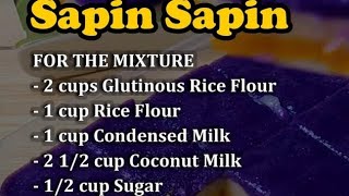 How to make sapin sapin [upl. by Revorg259]