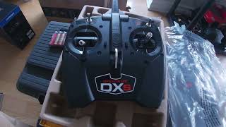 New Radio Transmitter by Spektrum DXS 7 Channel 2 4 GHz DSMX arrived [upl. by Tips7]