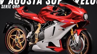 2025 MV Agusta Superveloce 800 Revealed [upl. by Acirea]