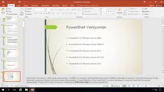 PowerShell Dersleri 1 Giriş [upl. by Johppa985]