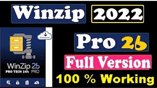 WinZip Free Pro Version 26 Working 100  winzip mac  winzip driver updater  winzip  winzip [upl. by Sudoeht518]