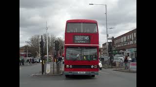 Leyland Titan London Buses T1064 A64THX on the Vintage Route 145 Leaving at Barking Longbridge Road [upl. by Yeznil]