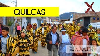 FIESTA PATRONAL EN QUILCAS HUANCAYO 2017  El Auquish [upl. by Lissie]