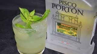 Como hacer un pisco mojito [upl. by Frazer]