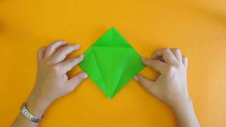 Como hacer una Grulla de Origami  Tutorial [upl. by Lymn]