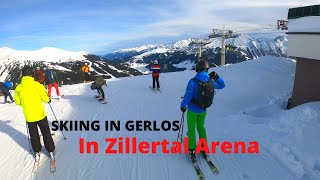 Skiing in Gerlos In The Zillertal Arena [upl. by Sperry]