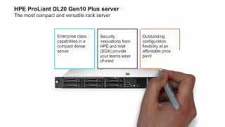 HPE ProLiant DL20 Gen10 Plus  Chalk Talk [upl. by Isewk177]