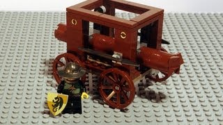 LEGO Tutorial  How to Build a Battering Ram [upl. by Zailer316]