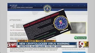 New cryptolocker virus warning [upl. by Suoinuj]