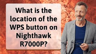 What is the location of the WPS button on Nighthawk R7000P [upl. by Stilu]