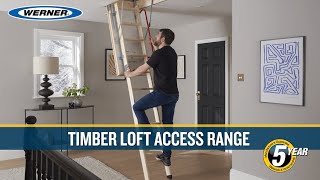 Werner Ladder UK  Complete Timber Loft Access Kits [upl. by Ofelia]