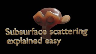 Subsurface scattering explained easy [upl. by Sybille913]