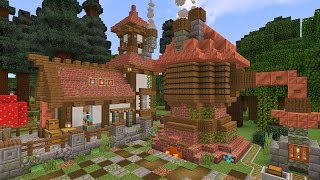 Minecraft  How To Build a Brewery Housefull build tutorial [upl. by Ynej]