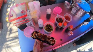 POV eating Siomai na may Alamang Isaw Proben Tokneneng Chili Dog [upl. by Darrel292]