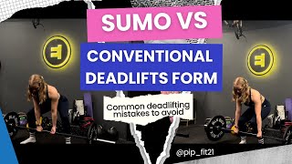 SUMO VS CONVENTIONAL DEADLIFTS  HOW TO DEADLIFT  DEADLIFT FORM EXPLAINED [upl. by Damiano488]