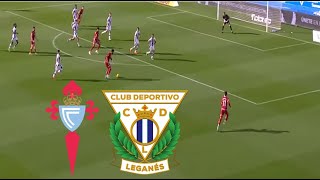 CD Leganés 30 RC Celta Resumen y Goles  La Liga 202425 [upl. by Nurse]